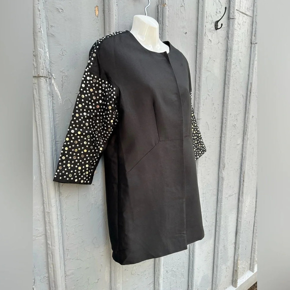 By Malene Birger Silk Mirrored Evening Jacket, size  34 - Picture 6 of 15